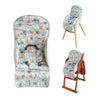 High Chair Pad, High Chair Cushion, High Chair Cover Pad, Safe And Comfort, Soft And Breathable, Cute Pattern, Baby Sits More Co