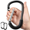 SURDOCA Stroller Hooks, 2Pcs Large Stroller Hooks for Bags, Universal Stroller Clips and Hooks, Mommy Hook for Stroller Heavy Du