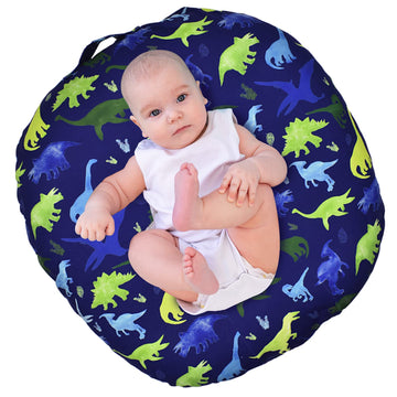 Dinosaur Lounger Cover, Lounger Cover Blue, Lounger Cover Boy, Breathable & Reusable Lounger Removable Slipcover For Newborn, Sn