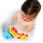 Floating Baby Bath Books Set of 4 - Bath Books for Babies, Infants - Waterproof, Mold-Free Bath Toys for Learning & Early Educat