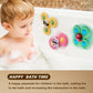 Tgxlak 3Pcs Suction Cup Spinner Toys For Babies, Fidget Spinners Sensory Bath Toys 6 12 18 Months, Airplane Car Travel Essential