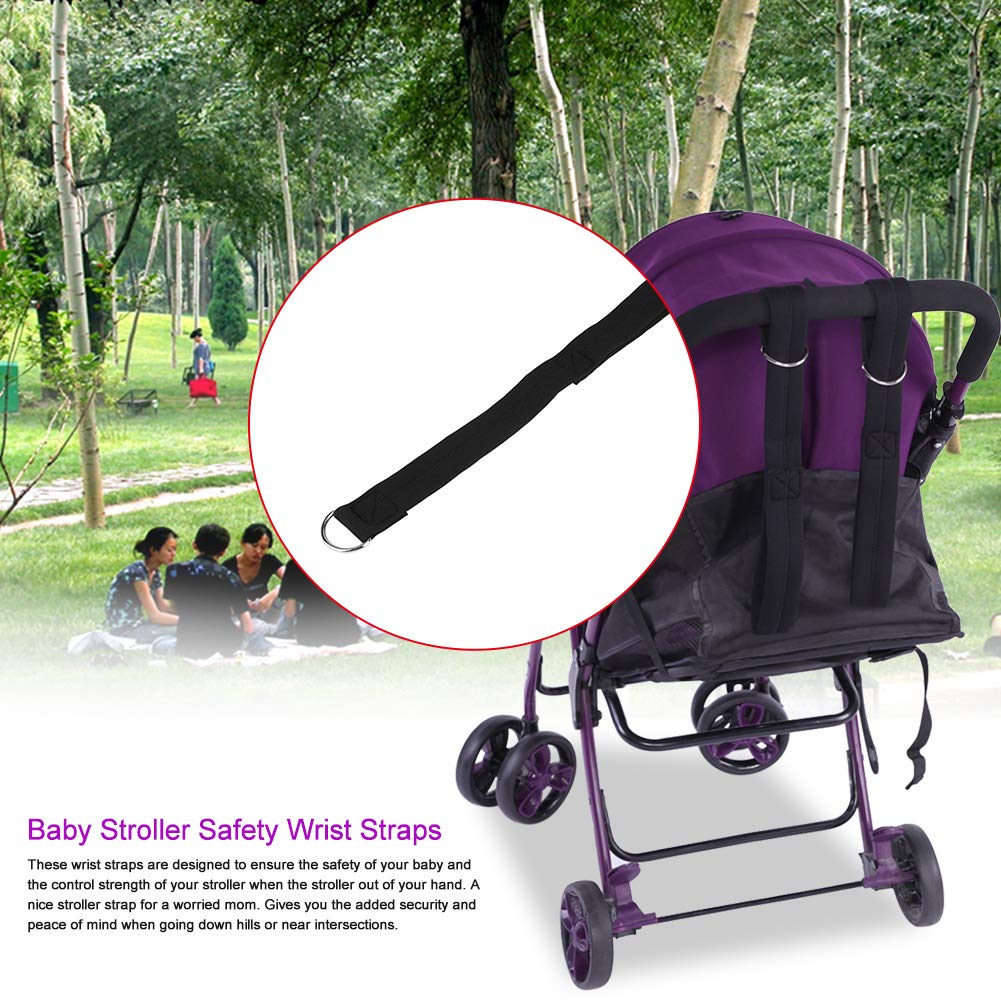 Naroote Baby Stroller Safety Wrist Strap, Baby Stroller Straps, Anti-Lost Wrist Leash Wheelchair Safety Wrist Strap Straps Hands