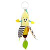 LAMAZE Bea The Banana, Clip on Pram and Pushchair Newborn Baby Toy, Sensory Toy for Babies with Colours and Sounds, Development 