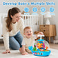 Baby Toys 6-12 Months, Press & Glow & Spin Infant Toys, Cause and Effect Baby Musical Toys Educational Toy for 1 Year Old, 1st B