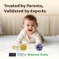 Netvue Peekababy Baby Camera Monitor, Wireless Baby Monitor With Camera & Audio, 4-In-1 Crib Mount, Smart App, Sleep Analysis &