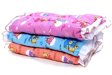 Fareto Newborn Baby Lacy Poly Cotton Godari, Swaddle Bed, Baby Bedding (Multicolour)(06 Months, Pack of 2), Lightweight