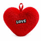SHAVIKA ROCKS Heart Shape Pillow Soft Plush Cushion for Sofa, Bed, Chair & Living Room | Decorative Accent Pillow for Home, Bedr