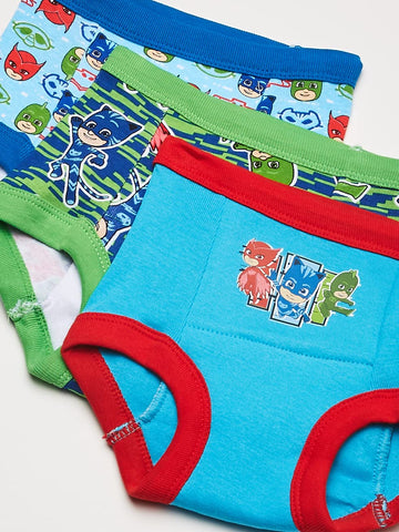 Pj Masks Toddler Boys' Potty Includes Success Tracking Chart And Stickers In Sizes 2T, 3T, And 4T, 3-Pack Training Pant