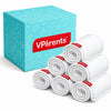 Vparents Cloth Diaper Inserts For Cloth Diaper High Absorbent 6 Layer Washable Reusable Wet Free Booster Pads Smart Dry Feel Soa