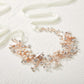 Sweetv Flower Girl Headband For Wedding, Baby 'S Breath Hair Piece, Rose Gold Headpiece For Birthday Party, Photography