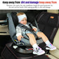 Car Seat Protector, 2 Pack Of Seat Protectors, Thickest Padded 600D Fabric Padding, Waterproof, Durable, Anti Slip Backing, Chil
