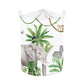 Clastyle Tropical Jungle Animals Baby Laundry Hamper Palm Tree Kid Storage Basket Boys Girls Gift Toy Box Collapsible Clothes Or