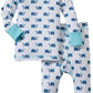 Masala Baby Boys' Elephant Pj Set (Baby) - Navy/Blue - 6-12 Months