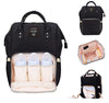 Styleys Baby Diaper Bag Travel Organizer Mother Backpack (S11035A, Black)