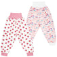 Moomoo Baby Waterproof Diaper Pants For Potty Training 2 Packs Nighttime Diaper Pants For Girls
