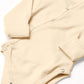 L'Ovedbaby Unisex Baby Organic Cotton Kimono Bodysuit, Buttercream, 3-6 Months Us