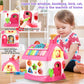 OKREVIEW Toys for 1+ Year Old Girls - Montessori Musical Toys for Toddlers Age 1-2, 8-in-1 Multi-Functional House Toys with Soun