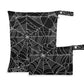 KEEPREAL Halloween Spider Web 2pcs Waterproof Wet Bag Diaper Wet Bags Large Capacity Washable Reusable for Wet Swimsuits,Dirty G
