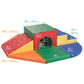 Ecr4Kids Softzone Lincoln Tunnel Climber, Toddler Playset, Assorted, 9-Piece