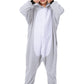 Canasour Koala Onesie Halloween Kids Cosplay Costume Girls Animal Unisex Outfuit One Piece Hooded Farm Soft Pajamas Grey Party 6