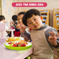 Kids Porcelain Plates With Anti-Slip Silicone Sleeves | Microwave & Dishwasher Safe | Premium Divided Toddler Plates For Hassle-