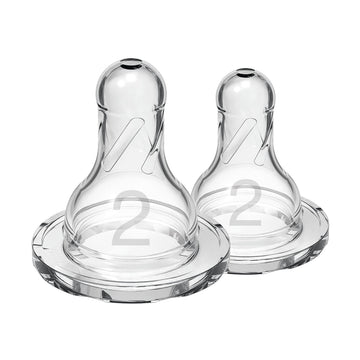 Dr. Browns Original Nipple, Level 2 (3m+), 2 Count