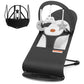 Hkai Baby Bouncer, Portable Baby Bouncer Seat For Babies 0-18 Months, 100% Cotton Fabrics, 3 Modes Of Use With Rocker And Statio
