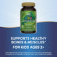 Nature'S Way Kids Growing Bones & Muscles Gummies, Supports Healthy Bones & Muscles*, Calcium, Magnesium, Vitamins D3 & K1, Ages