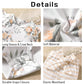 Aalizzwell 3-6 Months Infant Baby Girls Clothes Floral Long Sleeve Striped Fall Winter Spring Outfit Yellow