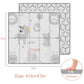 Zeebaba Baby Play Mat, 47'X47' Foldable & Reversable Play Mat, 0.4' Thick Waterproof Foam Play Mat, Unicorn Baby Mat, Foam Pl