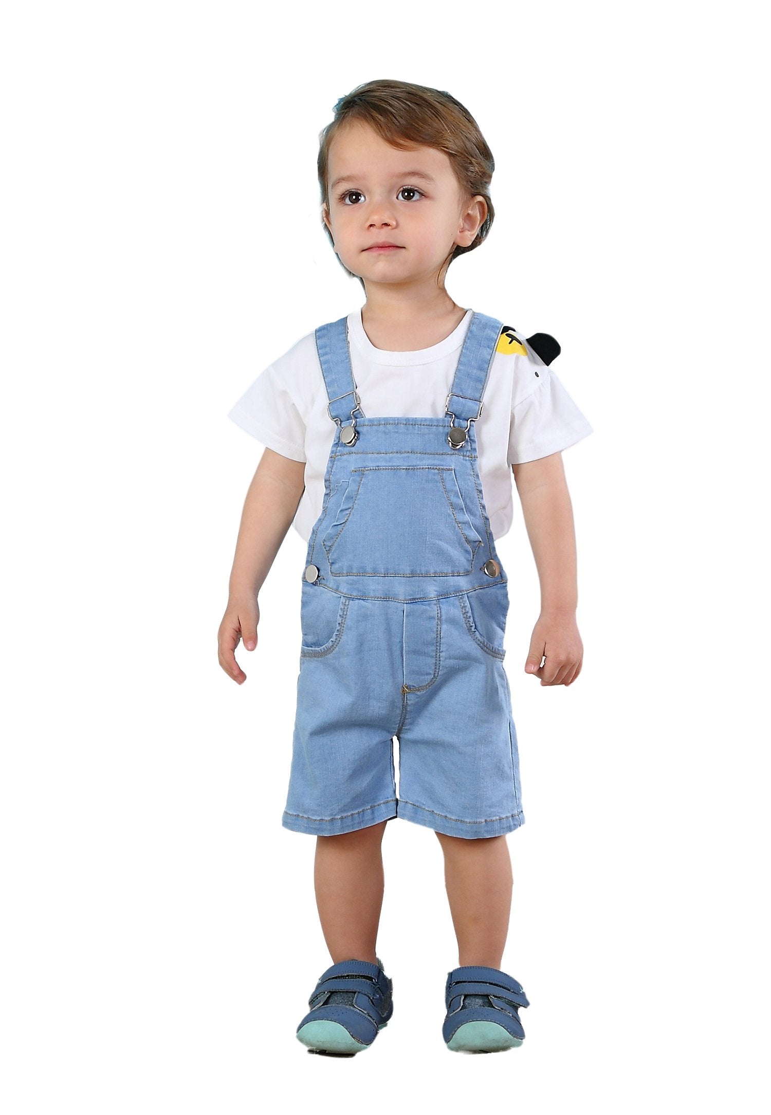 Kidscool Space Baby Girl Boy Jean Overalls,Toddler Summer Denim Shorta – Cutebab WBBAPB07D33DDC2