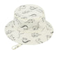Durio Baby Girl Sun Hat Upf 50+ Sun Protection Baby Girl Hats Wide Brim Toddler Hats For Girls Boys E Beige Dinosaur 3-6 Months
