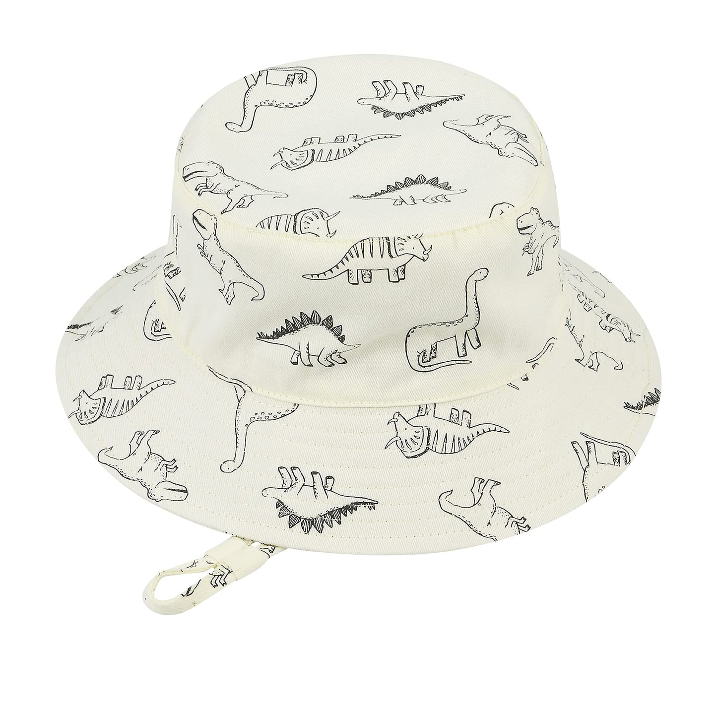 Durio Baby Girl Sun Hat Upf 50+ Sun Protection Baby Girl Hats Wide Brim Toddler Hats For Girls Boys E Beige Dinosaur 3-6 Months