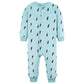 Gerber Baby Boys Flame Resistant Fleece Footless Pajamas 3-Pack And Toddler Sleepers, Skateboard/Guitars, 5T Us