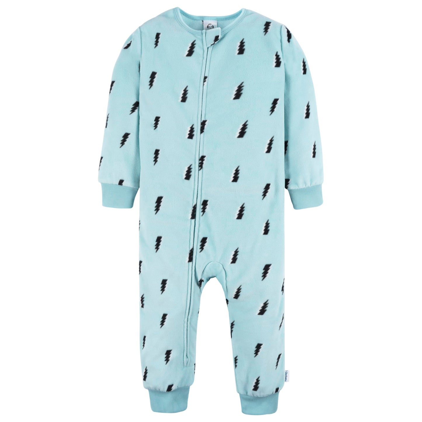 Gerber Baby Boys Flame Resistant Fleece Footless Pajamas 3-Pack And Toddler Sleepers, Skateboard/Guitars, 5T Us