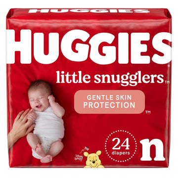 Heavy Absorbency Disposable Unisex Little Snugglers Newborn Baby Diaper, 288 Per Case