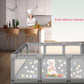 Large Baby Playpen For Toddlers, Playpen 74  50, Large Baby Play Yards Indoor & Outdoor, Sturdy Safety Baby Play Pen With Soft B