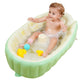 Rlozftel Baby Bathtub, Inflatable Baby Bathtub With Press Type Air Pump(Tool Free), Pvc Materials(Phthlate Free), Safety Non Sli