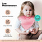 Kiddystar Organic Baby Bibs - Soft, Absorbent Cotton Bandana Bibs For Drooling & Teething - Adjustable & Stylish Baby Gift
