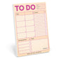 Knock Knock To Do Pad, Tasks List Pad, 6 X 9-Inches (Pastel Edition)