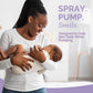 Coboo Organic Breast Pumping Spray  Helps Sore Nipples & Clogged Ducts  Pump Spray For Flanges & Breast Shields  Gentle For Mom