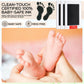 Jetec 15 Set Inkless Baby Footprint And Handprint Kit, Clean Touch Ink Pad For Baby Hand And Footprints, Dog Paw Print Kit With