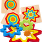Kliffoo Toddler Puzzles Games Wooden Toys Montessori Rainbow Shape Sorting Puzzle Toys Toddlers Activities Preschool Learning Ea