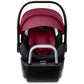 Britax Willow S Infant Car Seat with Alpine Base, ClickTight Technology, Rear Facing Car Seat with RightSize System, Ruby Onyx