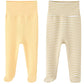 Enfants Ch?Is Baby Boy Girl Footie Pants High Waist 6-12 Months Yellow
