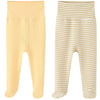 Enfants Ch?Is Baby Boy Girl Footie Pants High Waist 6-12 Months Yellow