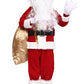 Ovov 11 Pcs Kids Santa Costume Deluxe Kids Santa Suit Toddler Santa Claus Costume For Halloween Cosplay