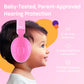 Vanderfields Baby Ear Protection Noise Cancelling Headphones For Babies, Toddlers, Infants 3 Months To 2 Years,Sweet Pink