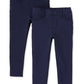 The Children'S Place Baby Girls And Toddler Ponte Pull On Jeggings Jeans, Tidal 2 Pack, 5T Us