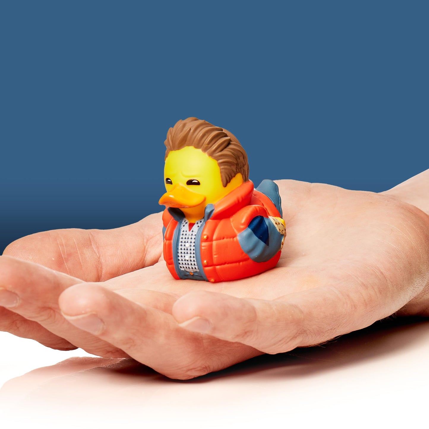 TUBBZ Mini Marty McFly Collectible Vinyl Rubber Duck Figure - Official Back to The Future Merchandise - Retro Action Movies & TV